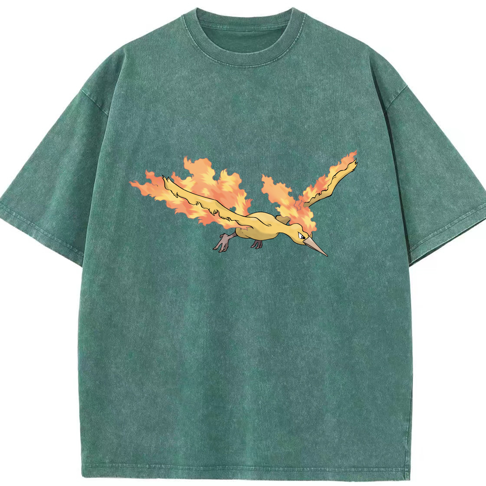 （画像用） ポケットモンスター Pokémon 綿100% ヴィンテージ風 半袖Tシャツ（フロントプリント）